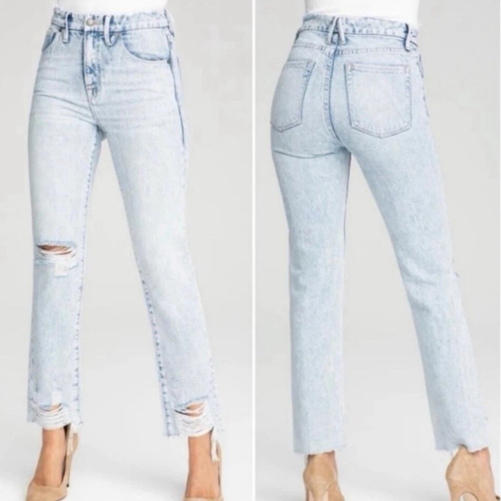 Good American Good Classic High Rise Jeans Size 29